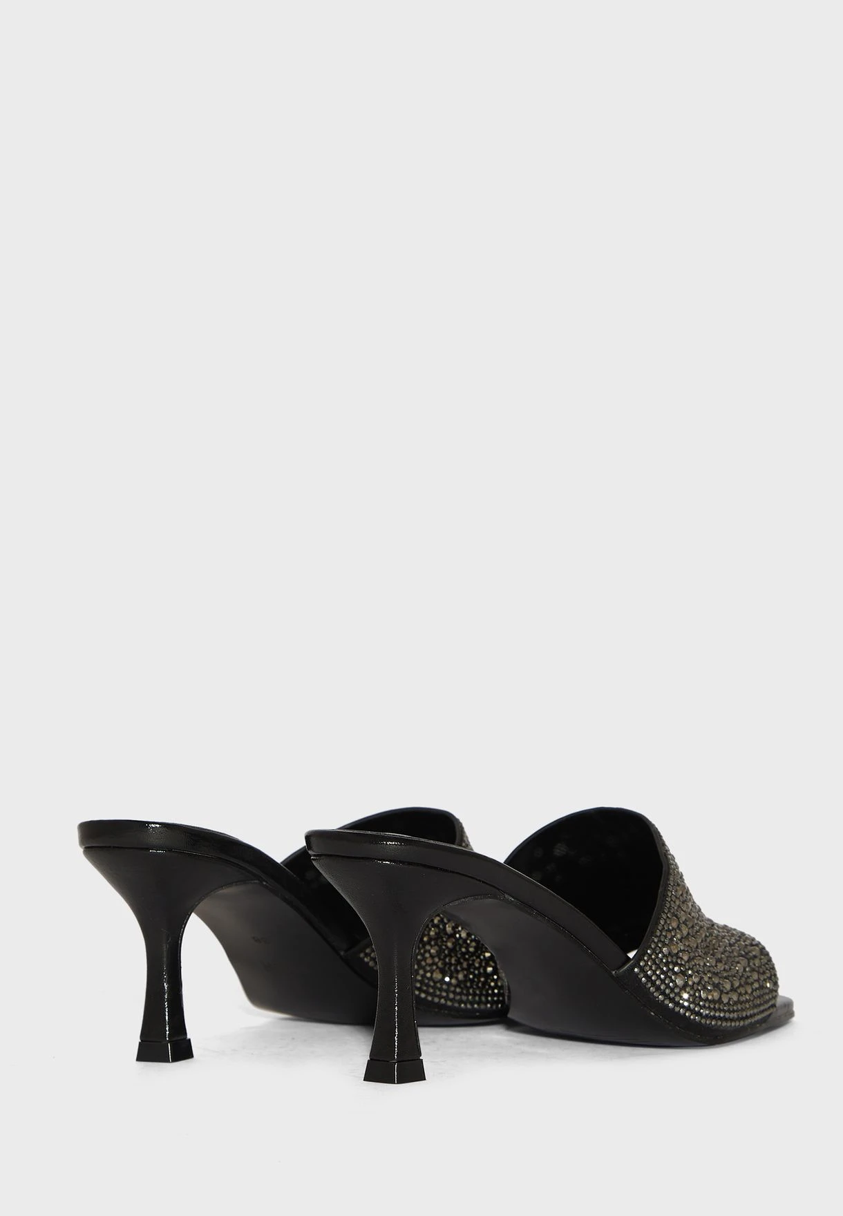 One Strap Mid Heel Sandals 2 One Strap Mid Heel Sandals - Image 2