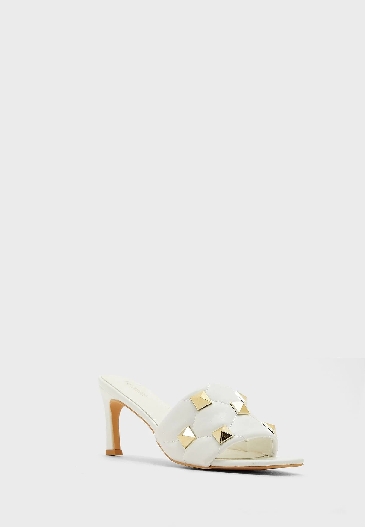 Wide Strap High Heel Sandals 2 Wide Strap High Heel Sandals - Image 2