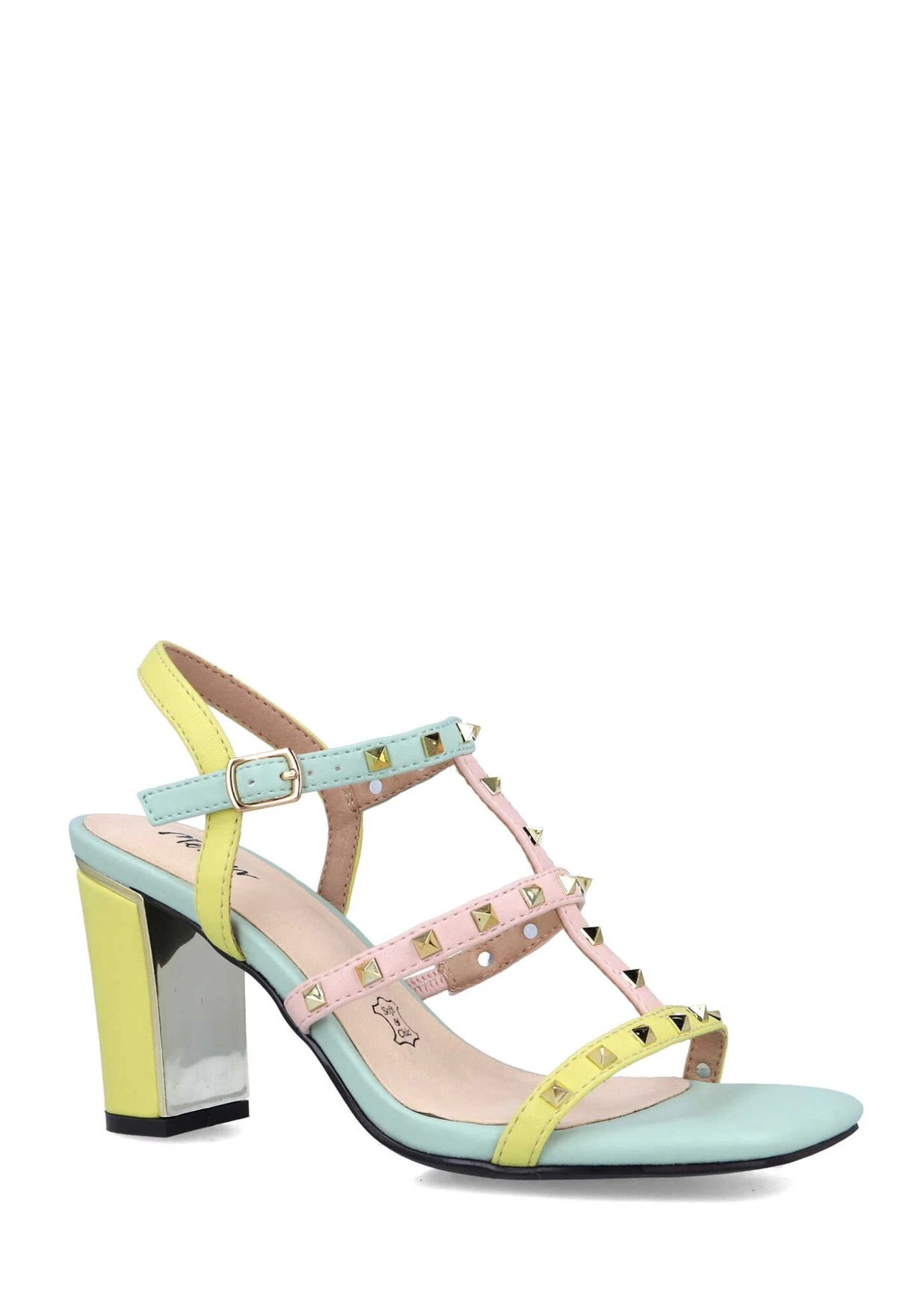 Menbur Multi Strap High Heel Sandals 3 Menbur Multi Strap High Heel Sandals - Image 3