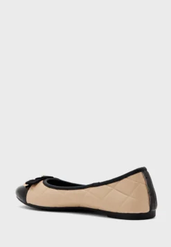 RIVER ISLAND Monogram Bow Ballerinas 6 RIVER ISLAND Monogram Bow Ballerinas -Cheap Sandal & Sneaker Store 3 zoom desktop 1278