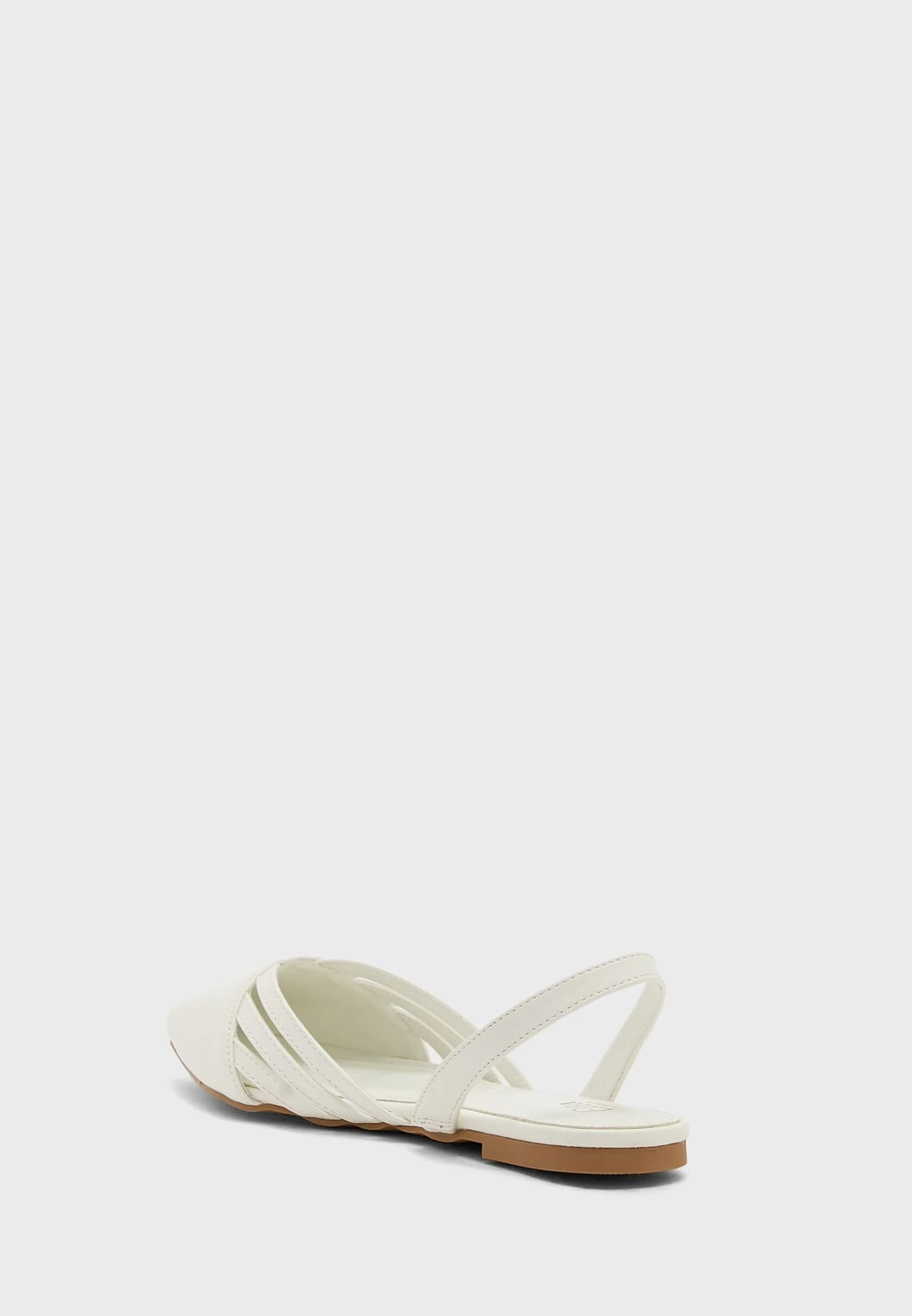 ELLA Cutout Pointed Slingback Flat Shoe 3 ELLA Cutout Pointed Slingback Flat Shoe - Image 3