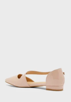 Patent Curved Strap Pointed Flat Shoe -Cheap Sandal & Sneaker Store 3 zoom desktop 1381