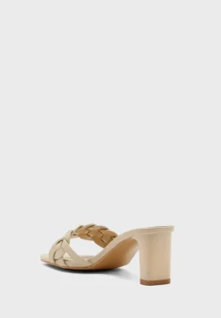 ELLA Woven Circle Detail Mule Sandal -Cheap Sandal & Sneaker Store 3 zoom desktop 139