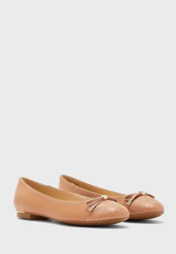 Nine West Synthia3 Bow Ballerinas -Cheap Sandal & Sneaker Store 3 zoom desktop 1405