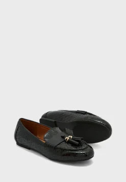 RIVER ISLAND Monogram Driving Moccasins -Cheap Sandal & Sneaker Store 3 zoom desktop 1410