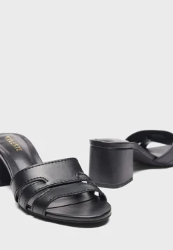 Cross Strap Mid Heel Sandal -Cheap Sandal & Sneaker Store 3 zoom desktop 225