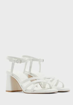 ELLA Double Crossover Strap Block Heel Sandal -Cheap Sandal & Sneaker Store 3 zoom desktop 227