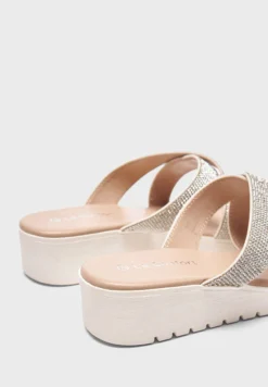 Multi Strap Wedge Sandals -Cheap Sandal & Sneaker Store 3 zoom desktop 310