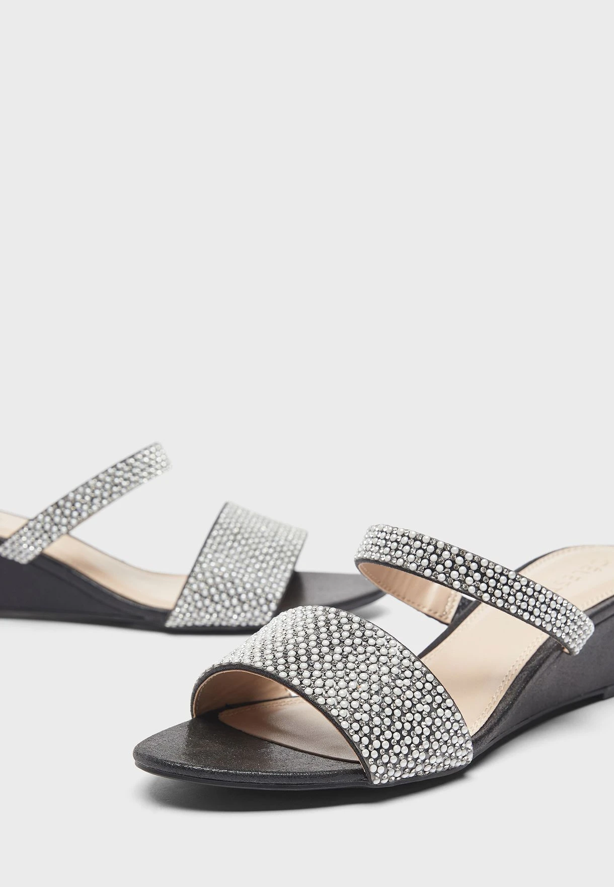 Dual Strap Wedge Sandal 3 Dual Strap Wedge Sandal - Image 3