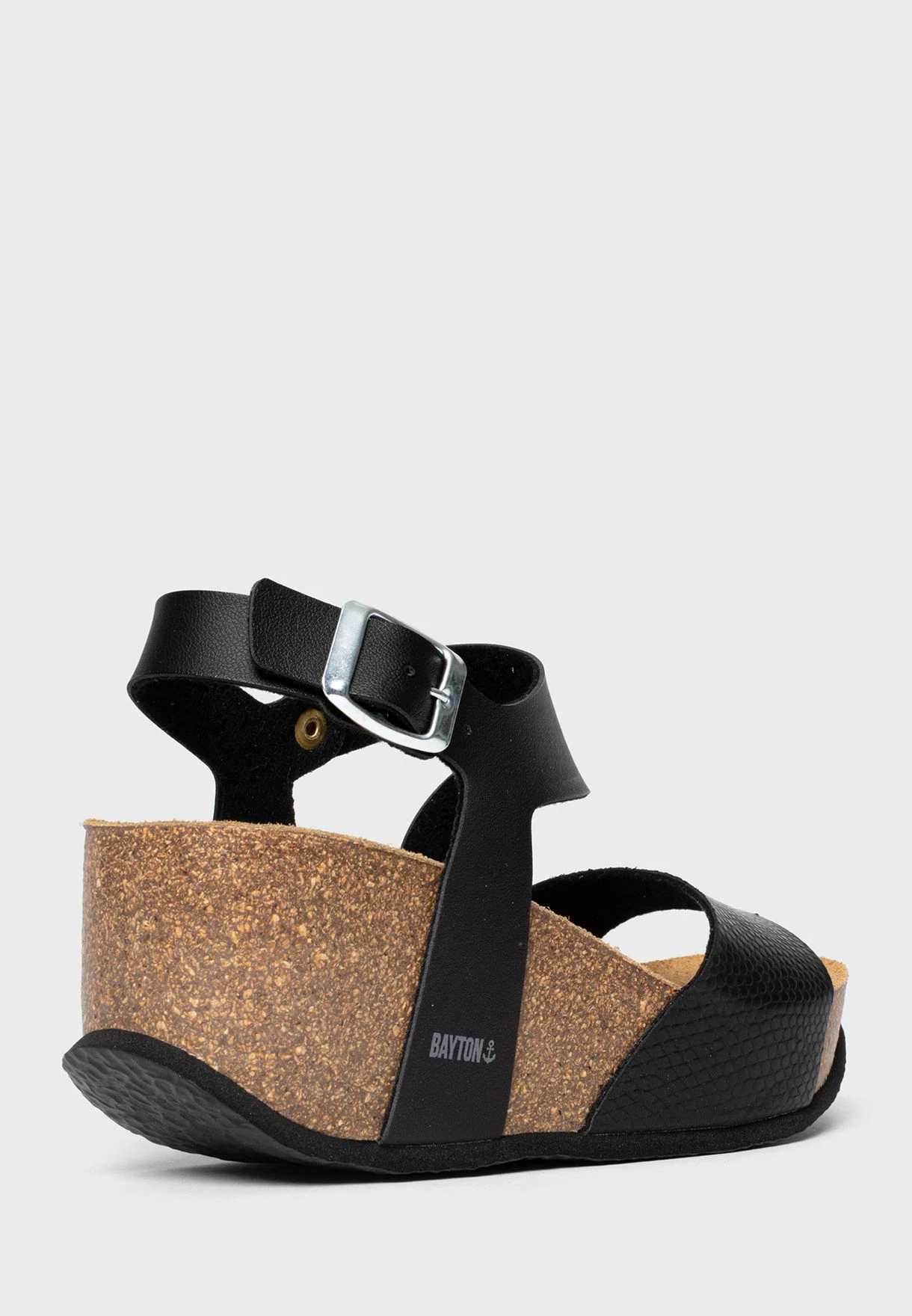 Ibiza Strappy Mid Heel Wedges 3 Ibiza Strappy Mid Heel Wedges - Image 3