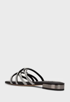 Nine West Pleated Flat Sandals -Cheap Sandal & Sneaker Store 3 zoom desktop 345