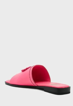 LOVE MOSCHINO Crochet Heart One Strap Sandals -Cheap Sandal & Sneaker Store 3 zoom desktop 382