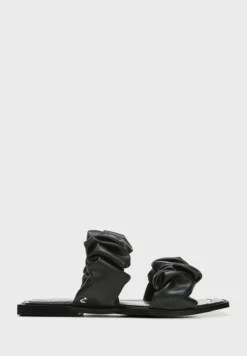 Ruched Strap Flat Sandals 8 Ruched Strap Flat Sandals -Cheap Sandal & Sneaker Store 3 zoom desktop 430