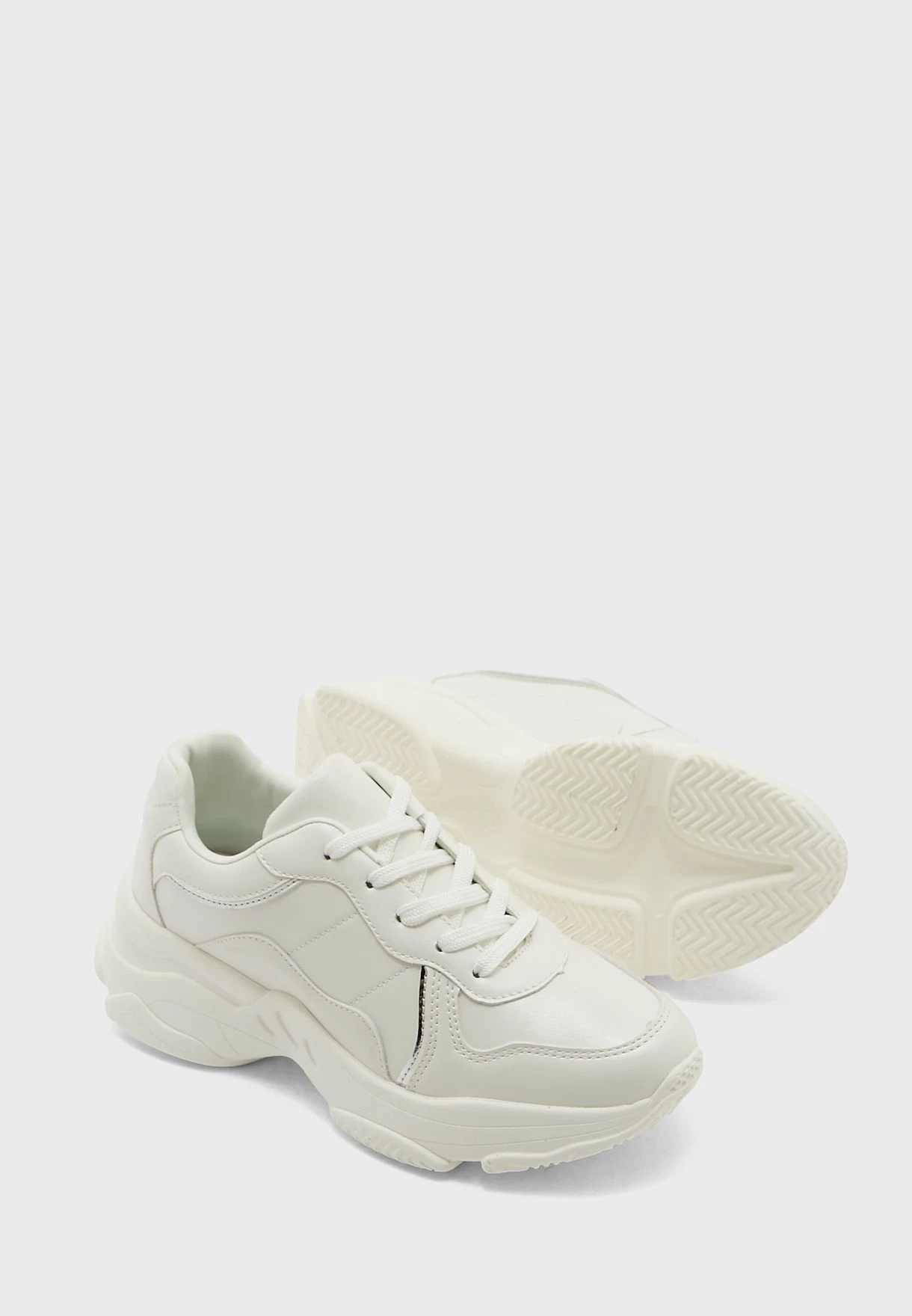 Metallic Trim Quilted Chunky Sneaker 3 Metallic Trim Quilted Chunky Sneaker - Image 3