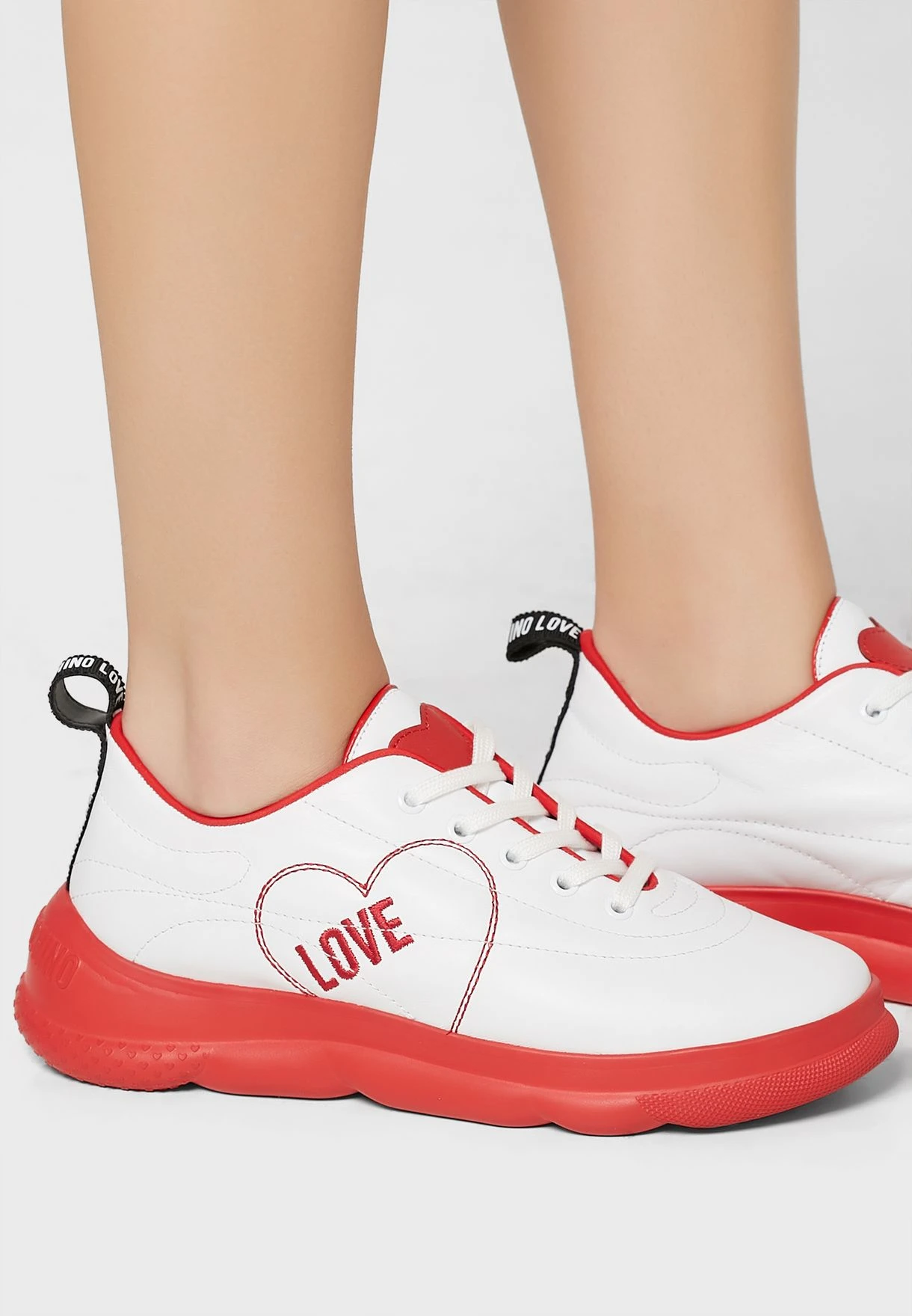 LOVE MOSCHINO Softy Low Top Sneakers 3 LOVE MOSCHINO Softy Low Top Sneakers - Image 3