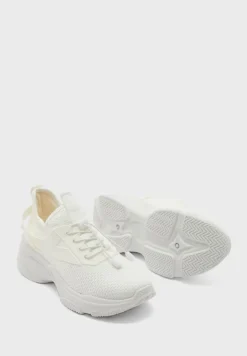 Knit Chunky Tassel Detail Sneaker 6 Knit Chunky Tassel Detail Sneaker -Cheap Sandal & Sneaker Store 3 zoom desktop 704