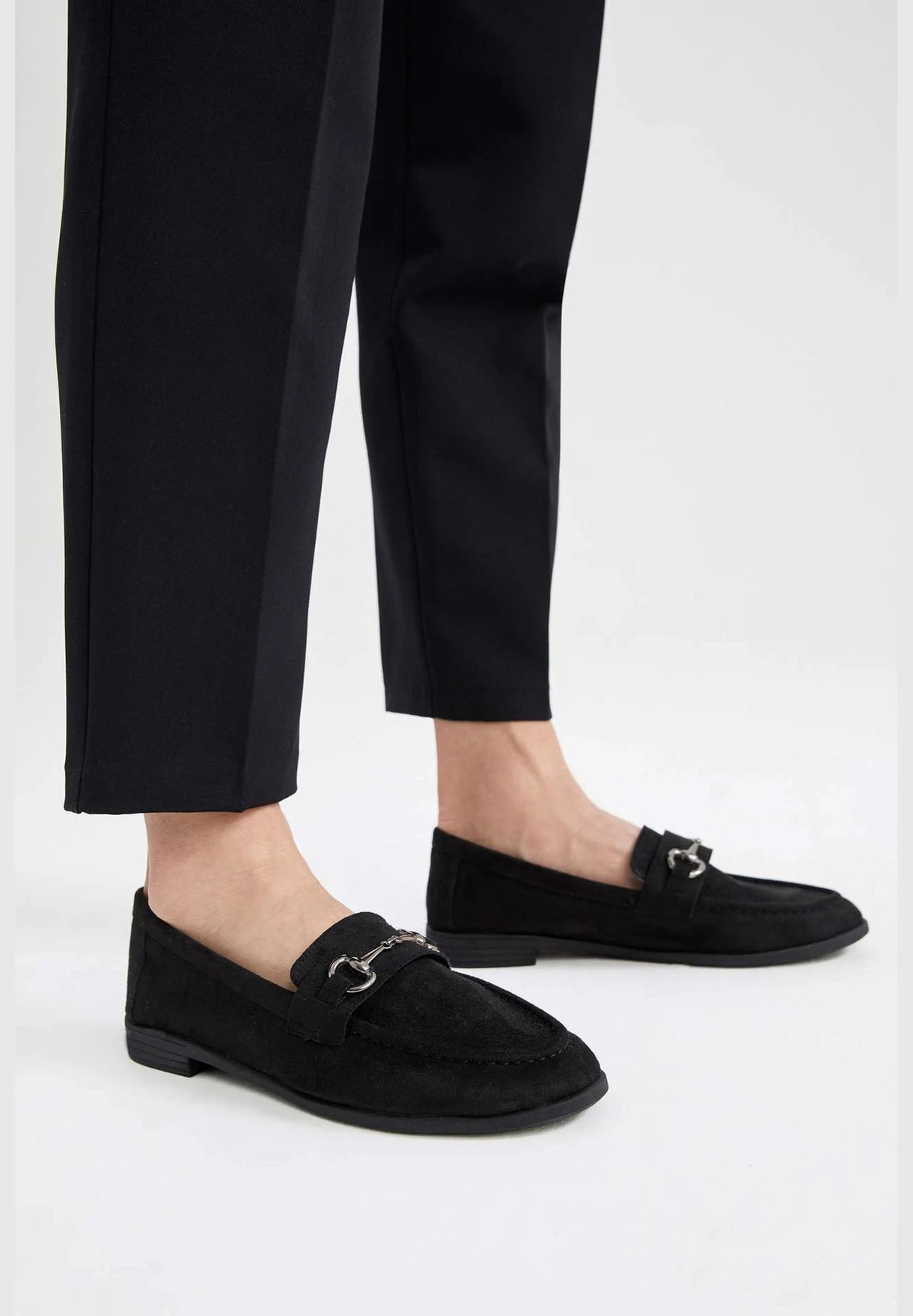 DeFacto Faux Leather Flat Shoes 3 DeFacto Faux Leather Flat Shoes - Image 3