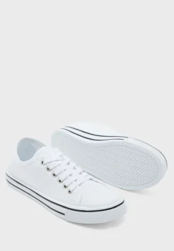 Rubi Harlow Lace Up Plimsoll Sneakers -Cheap Sandal & Sneaker Store 3 zoom desktop 721