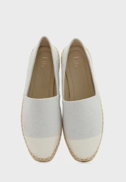 ELLA Textured Toecap Detail Espadrille -Cheap Sandal & Sneaker Store 4 zoom desktop 1144