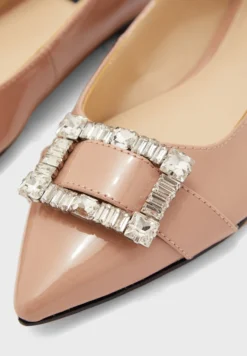 Nine West Casual Pointed Embellished Ballerinas -Cheap Sandal & Sneaker Store 4 zoom desktop 1185