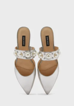 Nine West Baubble 3 Mules -Cheap Sandal & Sneaker Store 4 zoom desktop 1187