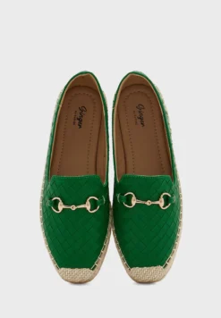 Lattice Horsebit Flat Espadrille -Cheap Sandal & Sneaker Store 4 zoom desktop 1234