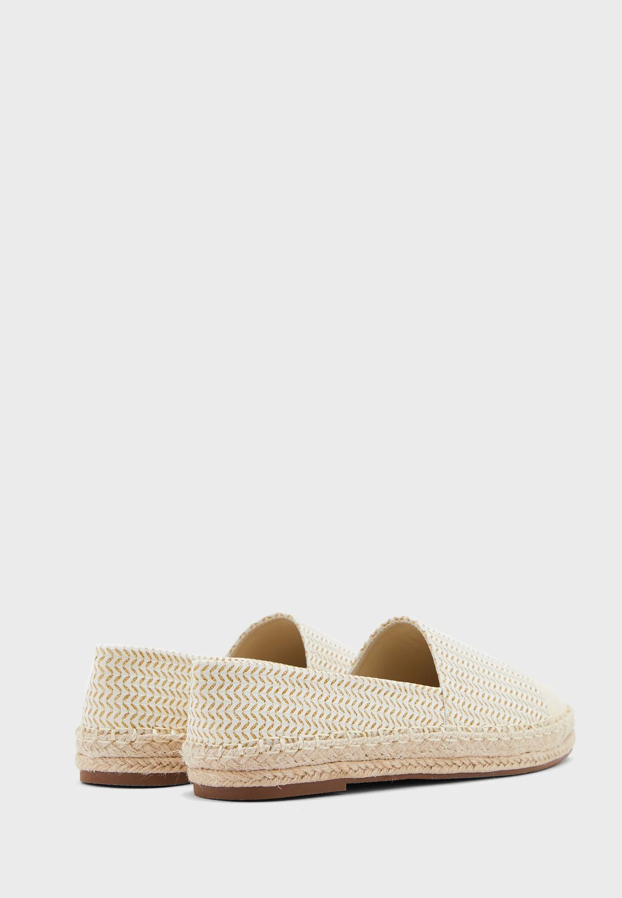 ELLA Textured Toe Cap Espadrille 4 ELLA Textured Toe Cap Espadrille - Image 4
