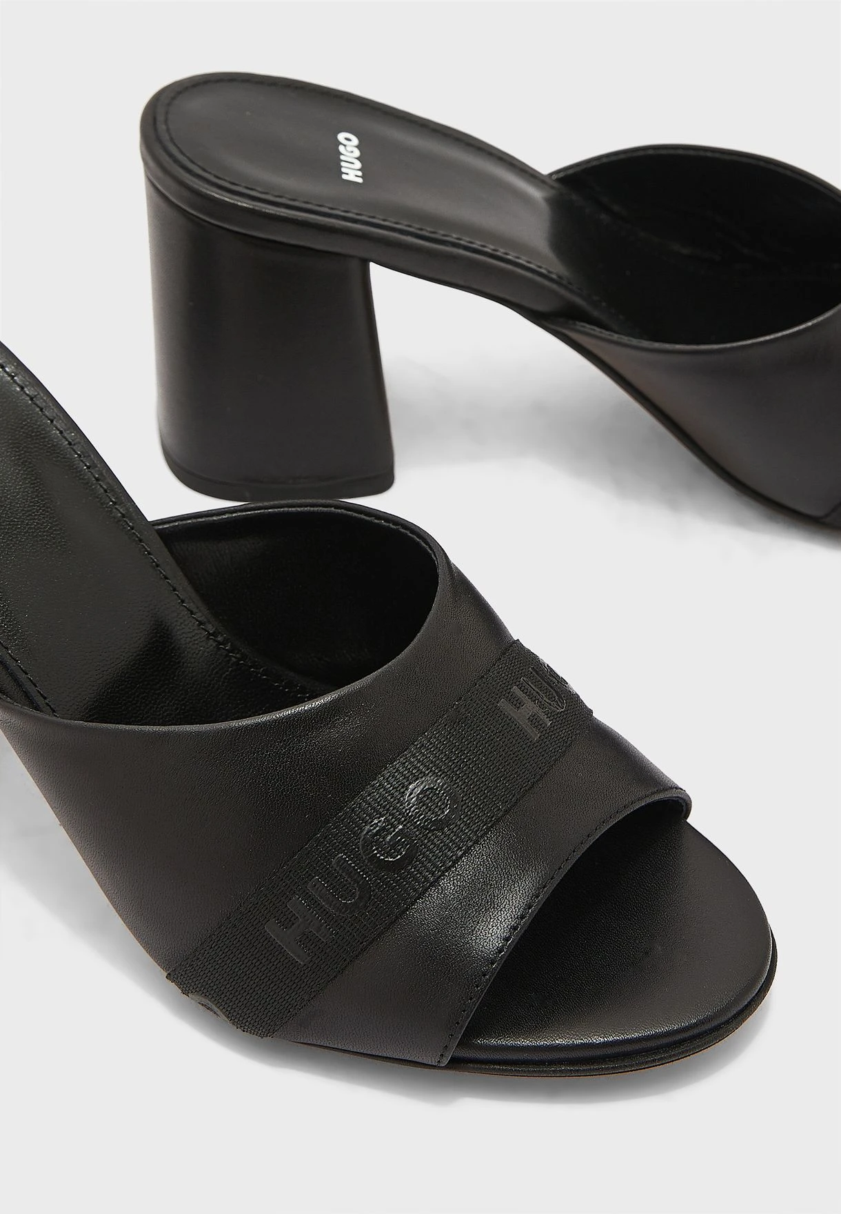 Hugo Block Heel Sandals 4 Hugo Block Heel Sandals - Image 4