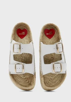 LOVE MOSCHINO Rope Double Strap Sandals -Cheap Sandal & Sneaker Store 4 zoom desktop 133