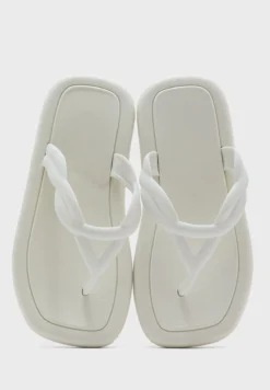 Twisted Strap Square Toe Slider -Cheap Sandal & Sneaker Store 4 zoom desktop 1398