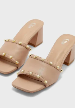 ELLA Pearl Trim Mule Sandal -Cheap Sandal & Sneaker Store 4 zoom desktop 173