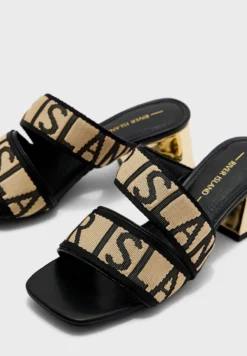 RIVER ISLAND Gross Grain Block Heel Sandals 7 RIVER ISLAND Gross Grain Block Heel Sandals -Cheap Sandal & Sneaker Store 4 zoom desktop 210