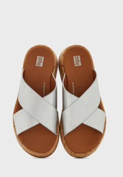 Fitflop F-Mode Metallic Cork Flatform Cross Sandals -Cheap Sandal & Sneaker Store 4 zoom desktop 244