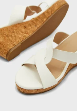 Cross Strap High Heel Wedge Sandals 7 Cross Strap High Heel Wedge Sandals -Cheap Sandal & Sneaker Store 4 zoom desktop 246