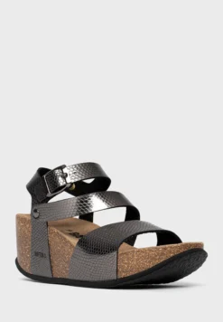 Melilla Strappy Mid Heel Wedges -Cheap Sandal & Sneaker Store 4 zoom desktop 250