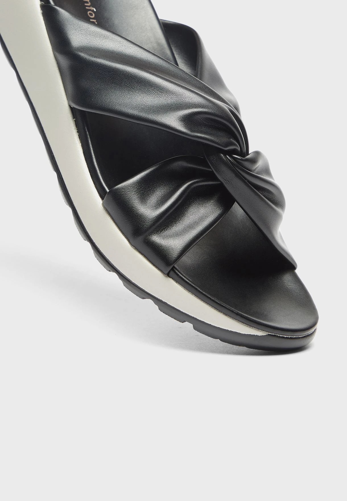 Cross Strap Wedge Sandals 4 Cross Strap Wedge Sandals - Image 4