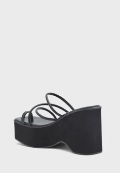 Strappy Chunky Wedge Sandal -Cheap Sandal & Sneaker Store 4 zoom desktop 261