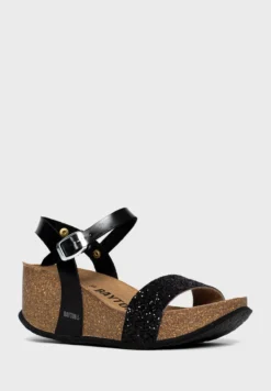 Hyas Strappy Mid Heel Wedges 8 Hyas Strappy Mid Heel Wedges -Cheap Sandal & Sneaker Store 4 zoom desktop 265