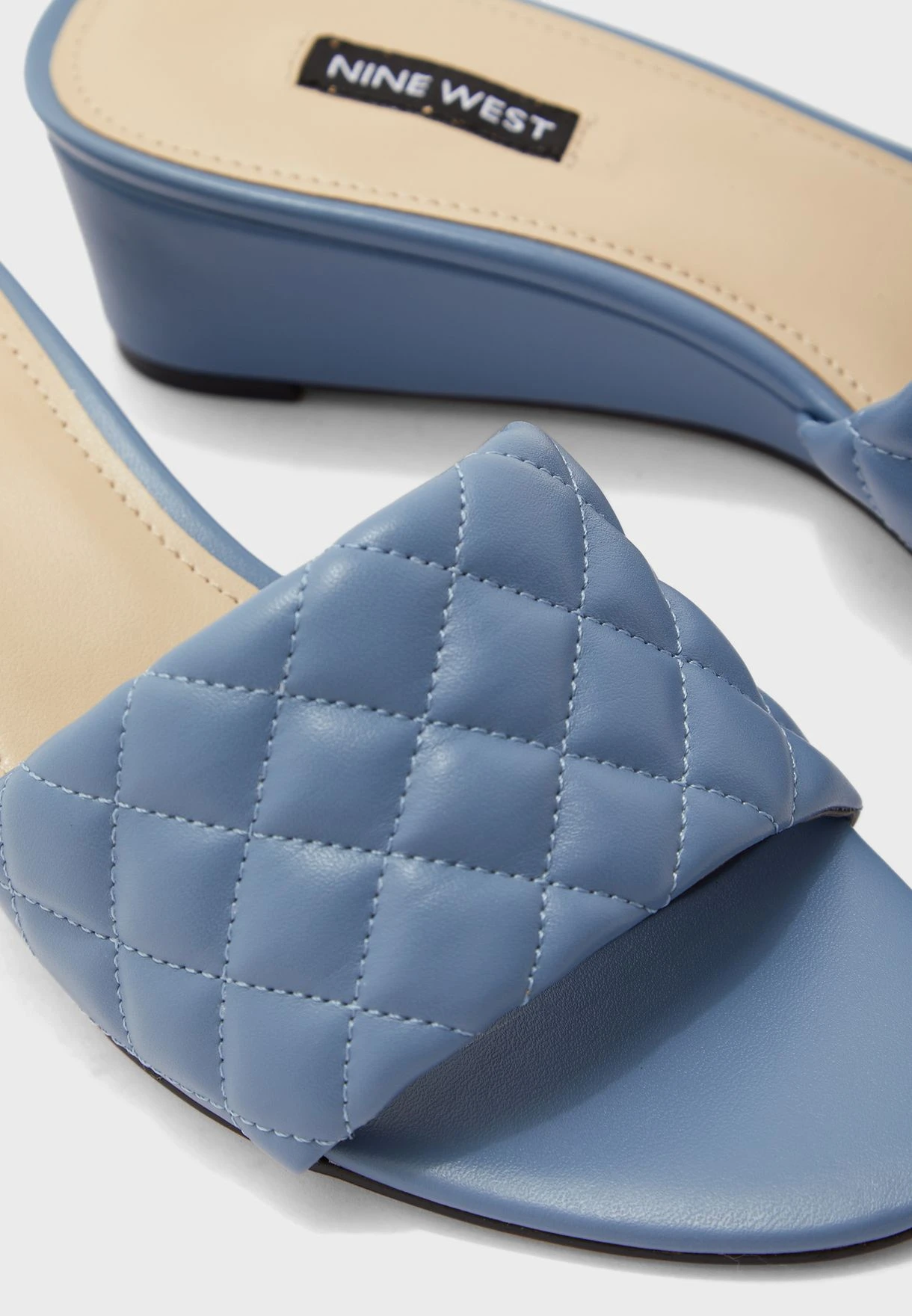 Nine West Quilted Low Heel Wedges 4 Nine West Quilted Low Heel Wedges - Image 4