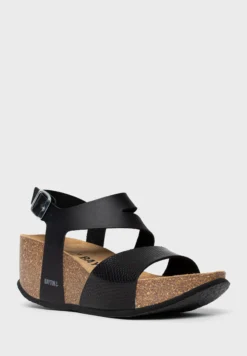 Ibiza Strappy Mid Heel Wedges 8 Ibiza Strappy Mid Heel Wedges -Cheap Sandal & Sneaker Store 4 zoom desktop 302