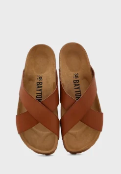 Gomera Criss-Cross Leather Strap Sandals -Cheap Sandal & Sneaker Store 4 zoom desktop 367