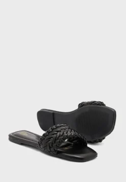 ELLA Braided Square Toe Flat Sandal 8 ELLA Braided Square Toe Flat Sandal -Cheap Sandal & Sneaker Store 4 zoom desktop 388