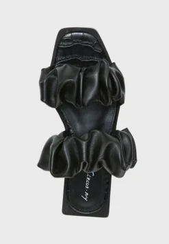 Ruched Strap Flat Sandals 9 Ruched Strap Flat Sandals -Cheap Sandal & Sneaker Store 4 zoom desktop 397