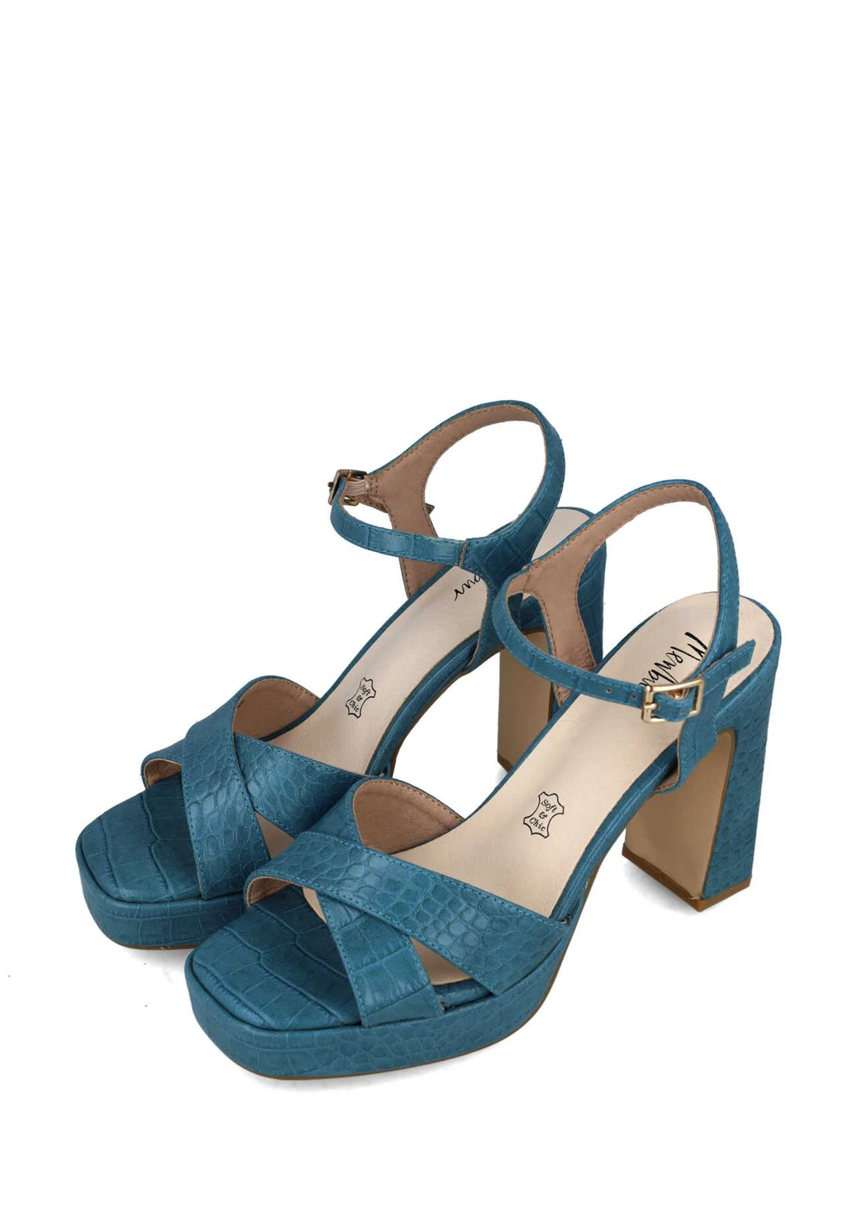 Menbur Ankle Strap High Heel Sandals 4 Menbur Ankle Strap High Heel Sandals - Image 4