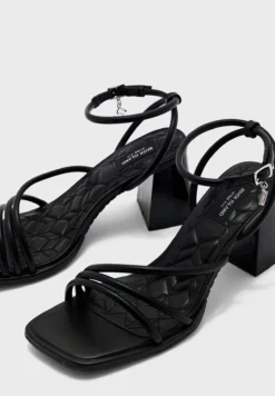 RIVER ISLAND Wide Strappy Heeled Sandals -Cheap Sandal & Sneaker Store 4 zoom desktop 499