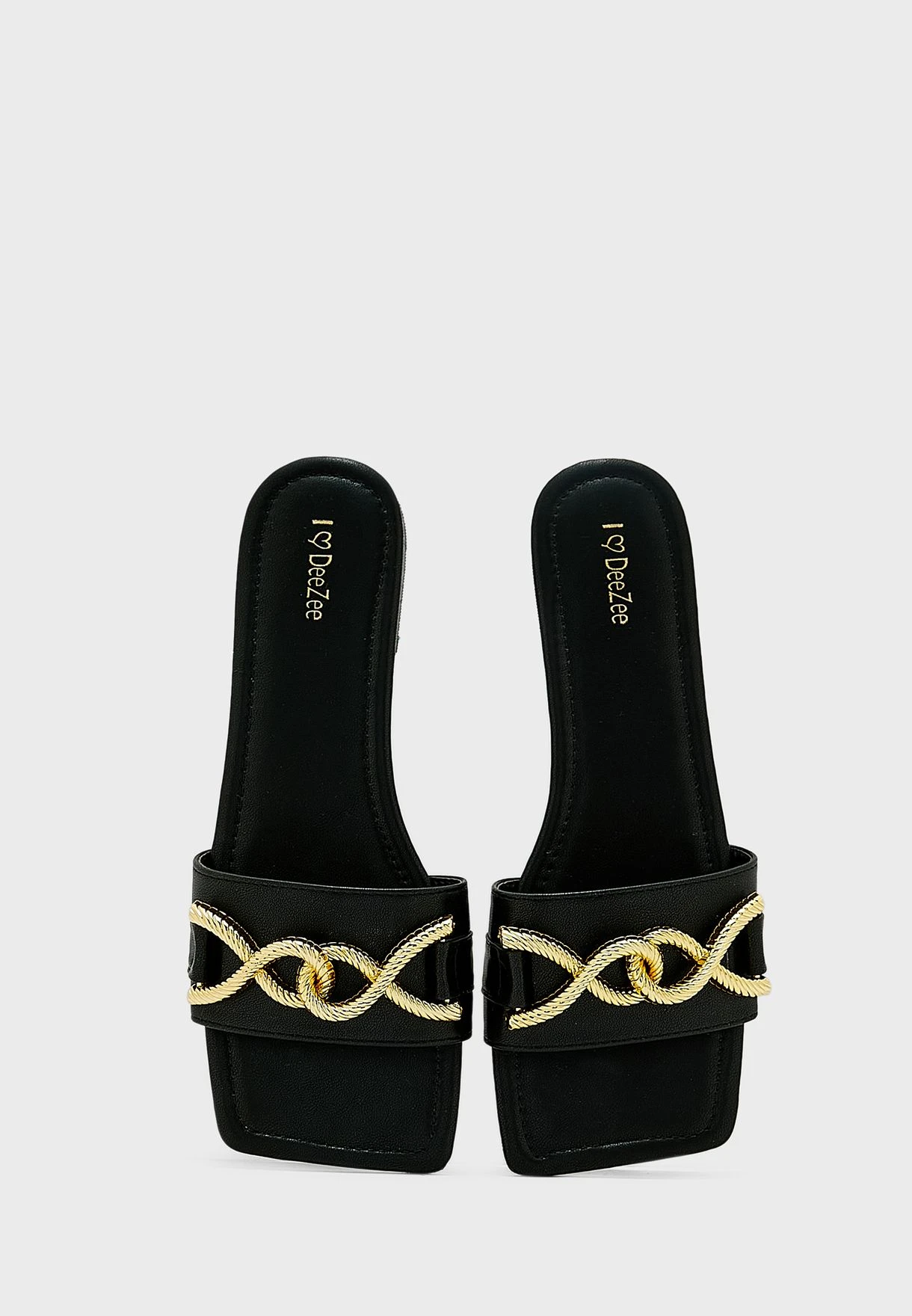 Wide Strap Flat Sandals 4 Wide Strap Flat Sandals - Image 4