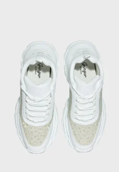 Diamante Detail Chunky Sneaker 7 Diamante Detail Chunky Sneaker -Cheap Sandal & Sneaker Store 4 zoom desktop 592