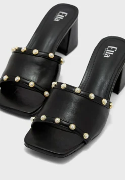 ELLA Pearl Trim Mule Sandal -Cheap Sandal & Sneaker Store 4 zoom desktop 62