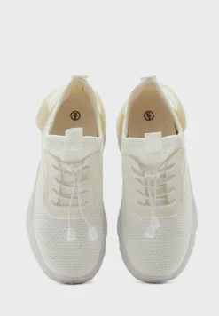 Knit Chunky Tassel Detail Sneaker 7 Knit Chunky Tassel Detail Sneaker -Cheap Sandal & Sneaker Store 4 zoom desktop 653