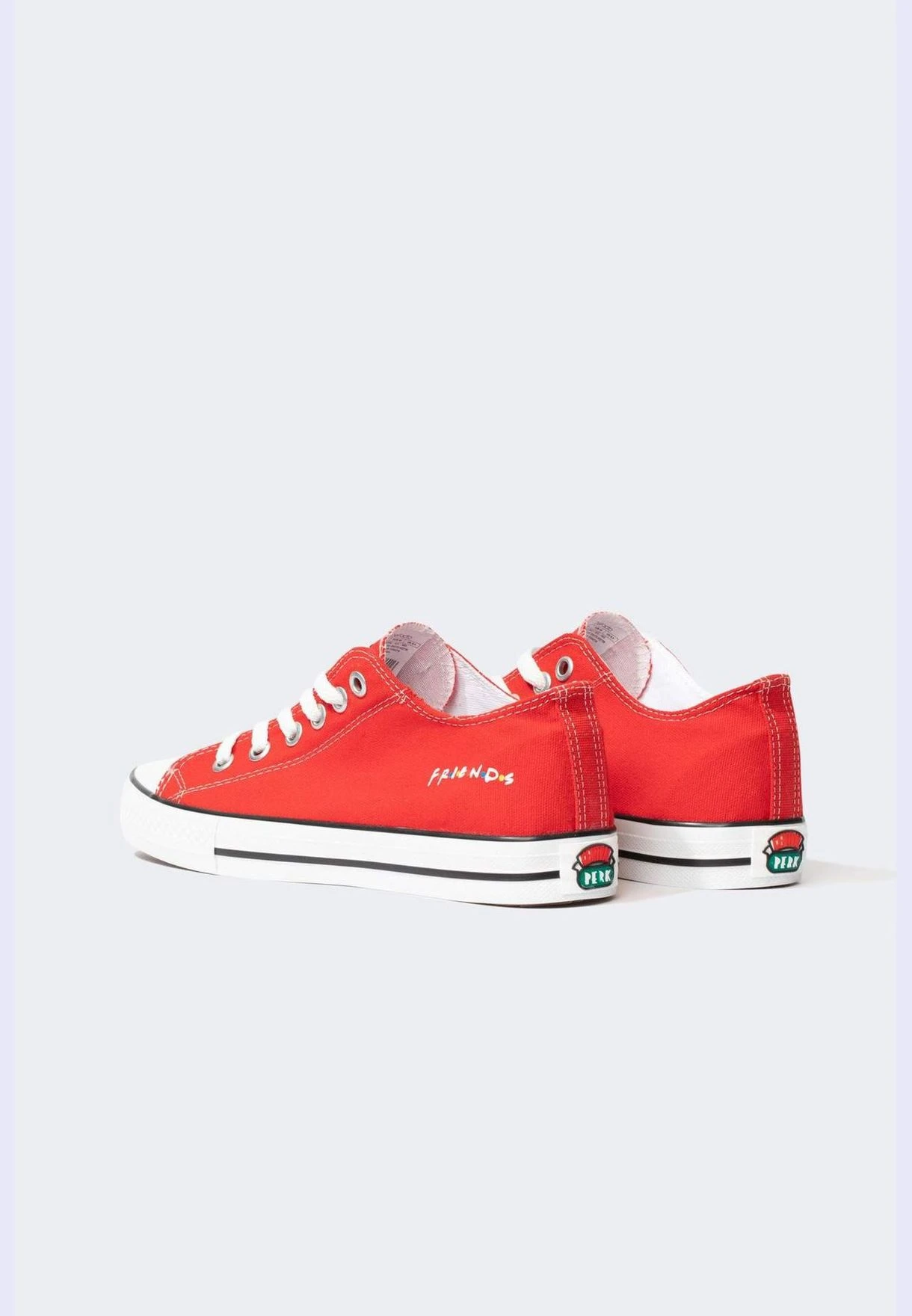 DeFacto Friends Print Lace Up Trainers 4 DeFacto Friends Print Lace Up Trainers - Image 4